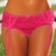 PERIZOMA CON REGGICALZE FUCSIA HUSTLER CLASSIC M/L