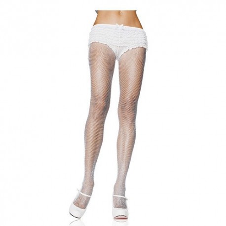 COLLANT A RETE HOSIERY WHITE UNICA